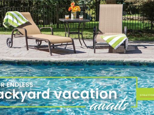Backyard Vacation Brochure